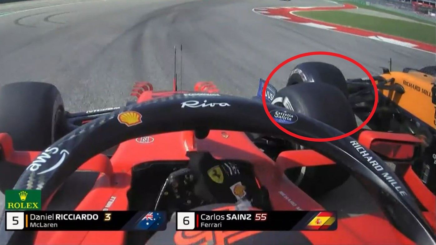 Daniel Ricciardo accused of 'dirty' driving at United States Grand Prix by Carlos Sainz