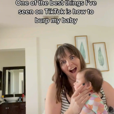 Mum shares hack that will help your baby burp 'every time'
