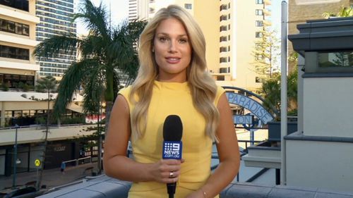 9News reporter Maggie Raworth.