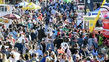 A huge crowd of 70,000 is expected at the Ekka tomorrow.