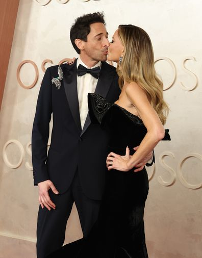 Adrien Brody and Georgina Chapman