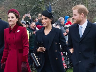 Kate Middleton, Meghan Markle and Prince Harry