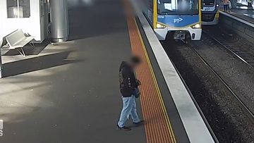 Hundreds of Melbourne commuters are tripping and falling near trains because they&#x27;re glued to their mobile phones. 