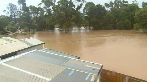 Victoria storms floods