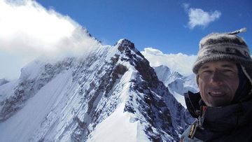 Trip leader Joe Nawalaniec has extensive experience in mountaineering.