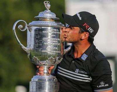 <b>Australia's Jason Day has finally got the majors' monkey off his back, claiming the US PGA Championship in emphatic style.</b><br/><br/>Day finished the four rounds at 20 under par - three ahead of second placed Jordan Speith - to shoot a record low score at a major championship.<br/><br/>He joins 10 other Australian major champions and has become the 5th Aussie to lift the Wanamaker trophy.<br/><br/>Relive the highlight's of Jason's magic and emotional day at Whistling Straits.