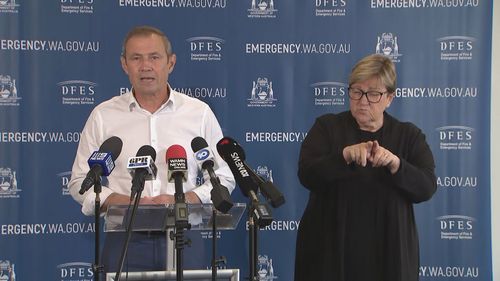 WA Premier Roger Cook said the emergency response at Lancelin was interrupted for at least an hour last night due to a "rogue drone operator" in the area.