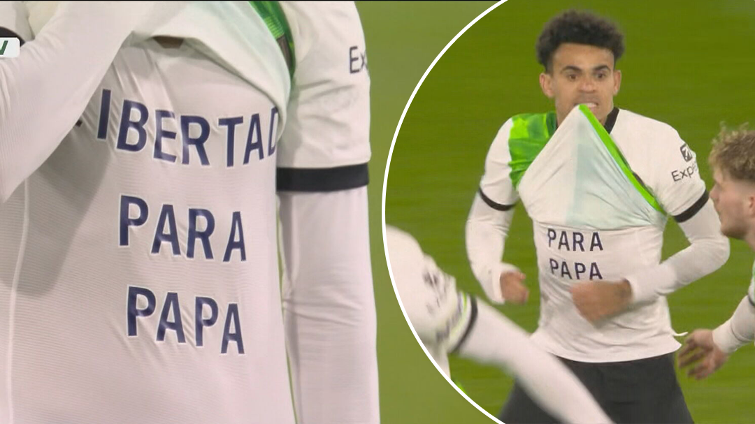 Luis Diaz sends a message for his kidnapped father after scoring for Liverpool