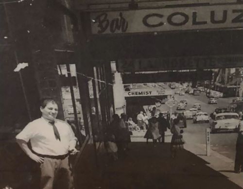 Luigi Coluzzi Sr started the Bar Coluzzi brand in Sydney.