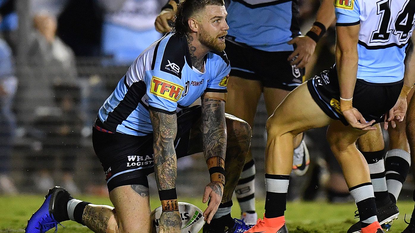 Josh Dugan battled gastro and vomiting before Cronulla Sharks' win over Penrith Panthers