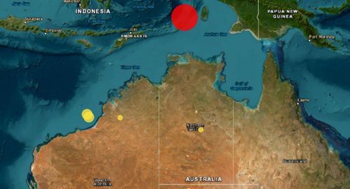 The 6.2 magnitude earthquake struck 10 kilometres deep in the Arafura Sea between Australia and Western New Guinea, on Friday just after 7pm local time (8.30pm AEDT). 