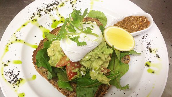 Fiesta avo smash on toast (Facebook)