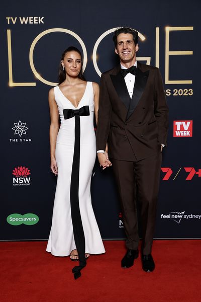 Rebecca Harding and Andy Lee: 2023 Logies