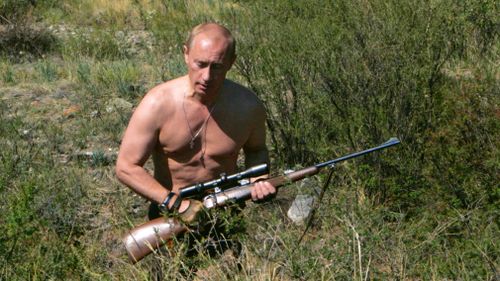Vladimir Putin has worked to create a fierce image. (File image)