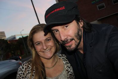 Nicole and Keanu Reeves