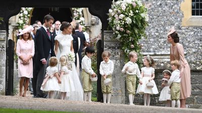 Pippa Middleton and her wedding guests<span class="Apple-tab-span" style="white-space:pre;">	</span>