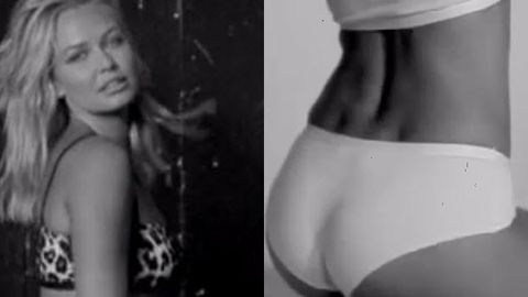 Hair-flicks and butt shots! Lara Bingle wows Instagram fans with raunchy underwear videos