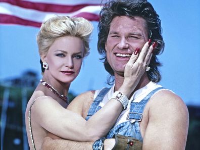 Goldie Hawn and Kurt Russell in 1987.