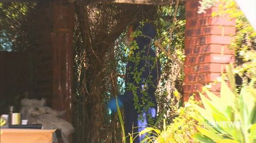 Mr Fisher-Turner was buried in the backyard of the Parmelia property. Picture: 9NEWS