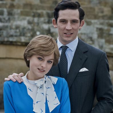 The Crown's Prince Charles and Princess Diana.