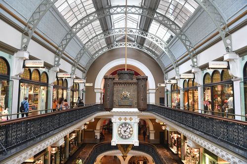 The QVB building has housed everything from concert halls, to libraries to wine sellers. Now, it's known mainly as a shopping precinct. Picture: AAP