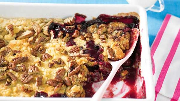 Cheats cherry crumble