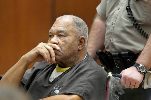 Samuel Little on trial in Los Angeles in 2013 for the murder of three women.