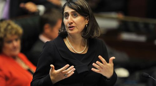 Current NSW Minister for Transport Gladys Berejiklian in State Parliament question time. (AAP)