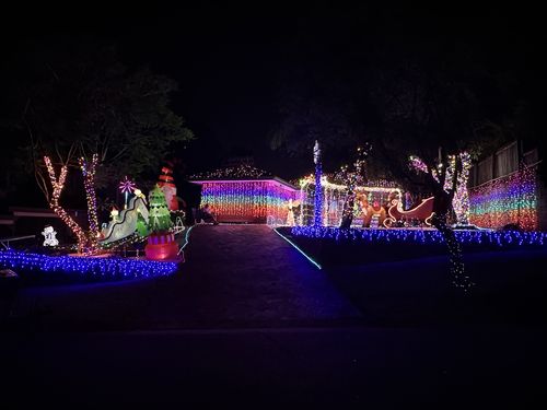 Luci di Natale a Jamboree Heights, Queensland