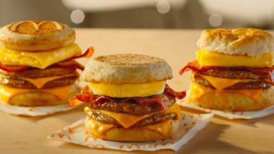 McDonald's breakfast stacks