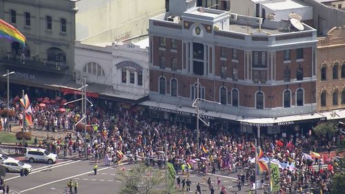 Sydney Mardi Gras LGBTQI+ protests