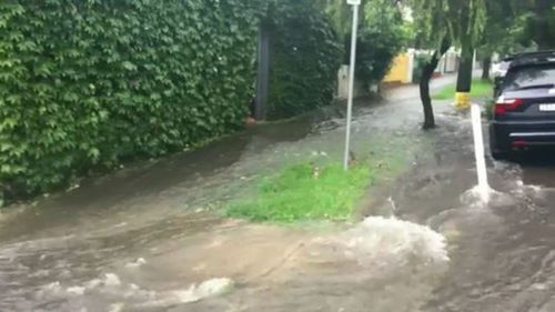 Motorists have been advised to take care in areas affected by heavy rainfall. (9NEWS)