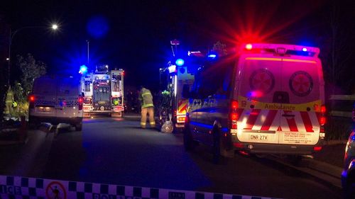 A body was found inside the Elderslie house and police are investigating whether it was deliberately lit. 