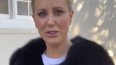 Roxy Jacenko discovers her plants are missing.