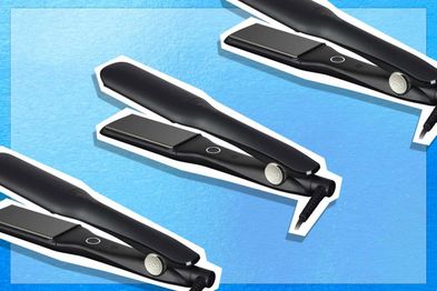 9PR: ghd Max Wide Plate Hair Straightener, For Straightening And Curling On Thick, Curly And Long Hair Types, Black