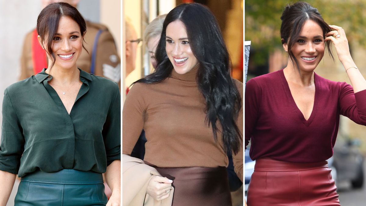 Meghan Markle Wears A Brown Monochrome Reiss Outfit