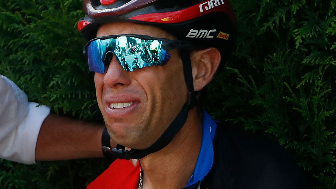 BMC Racing Team's Richie Porte crashes out of Tour de France with suspected collarbone injury