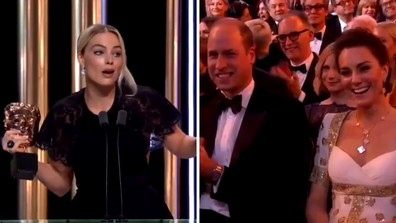 Margot Robbie, William, Kate BAFTAs