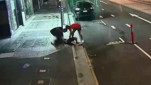 The men searched their victim's pockets. (Queensland Police Service)