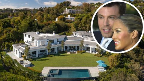 real estate Domain property mansion Bel Air LA Lopez Affleck