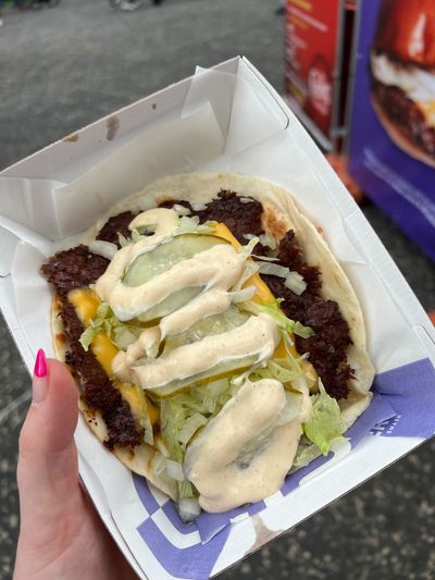 Chebbo's Smasburger Taco – $15
