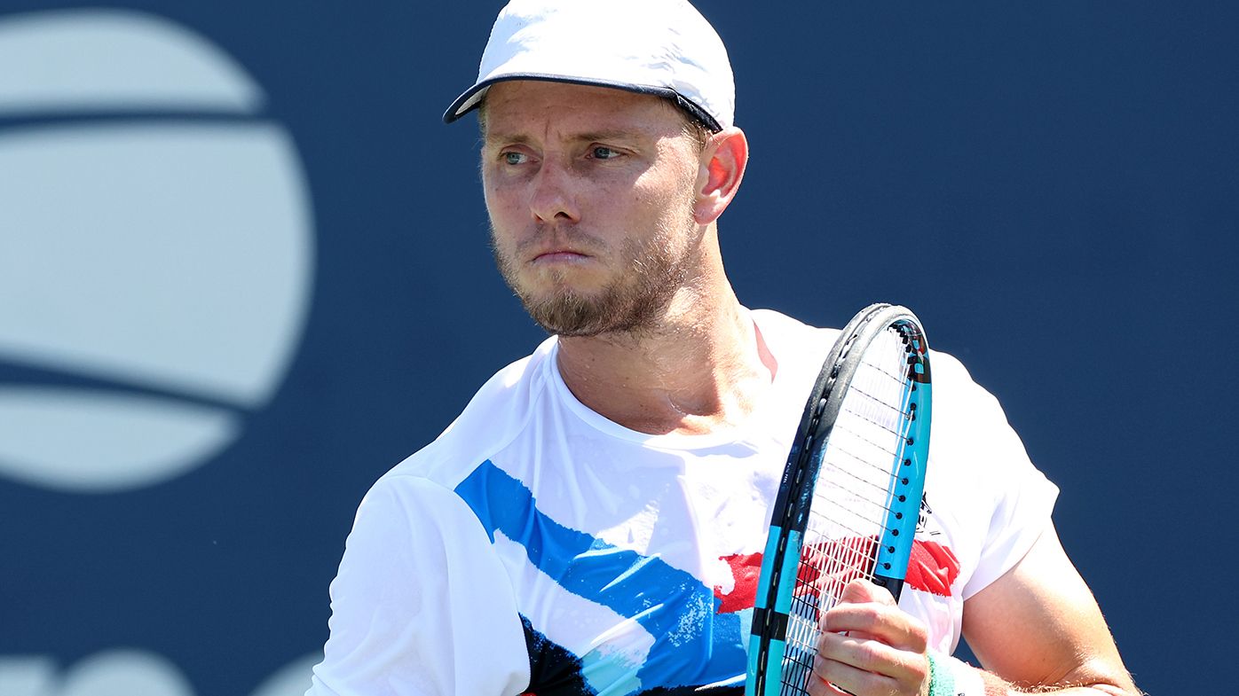 James Duckworth is through to the second round of the US Open.
