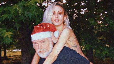 Kyle Sandilands and Imogen Anthony