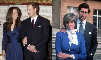 Kate Middleton’s engagement ring once belonged to Princess Diana.