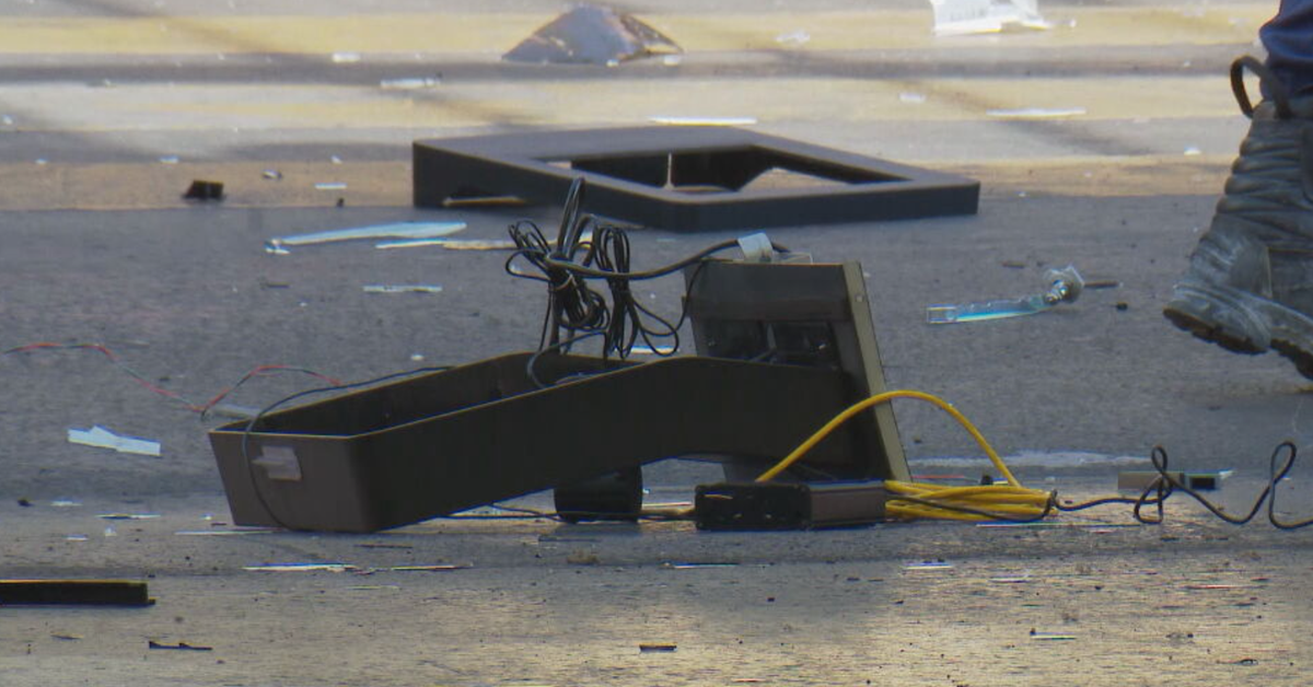 Man critically injured after plot to blow up ATM backfires