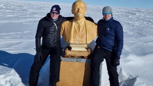 Lenin's bust