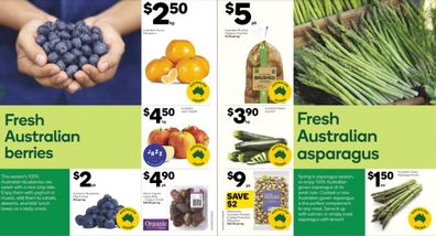 This week Woolies has some great specials on in-season fruits and vegetables.