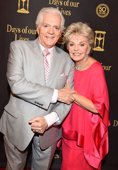 LOS ANGELES, CA - NOVEMBER 07:  Actors Bill Hayes and Susan Seaforth Hayes attend the Days Of Our Lives' 50th Anniversary Celebration at Hollywood Palladium on November 7, 2015 in Los Angeles, California.  (Photo by Vivien Killilea/Getty Images for Days Of Our lives)