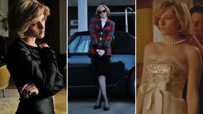 Kristen Stewart as Princess Diana in the movie Spencer