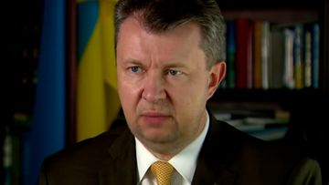 Ukraine&#x27;s Charge d&#x27;Affaires in Australia, Volodymyr Shalkivskyi.